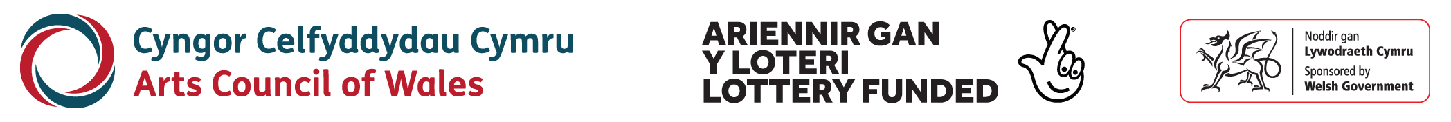 Arts Council of Wales logos