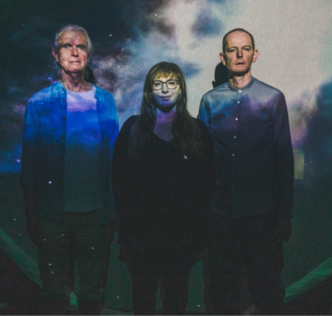 Daniel Morden, Sarah Lianne Lewis, and Hugh Lupton in Stars and their Consolations